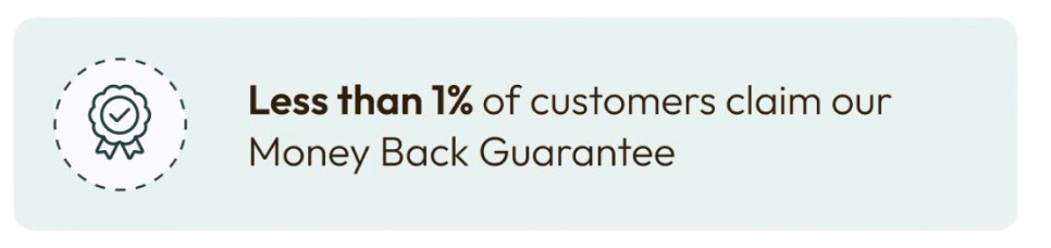 Money Back Guarantee