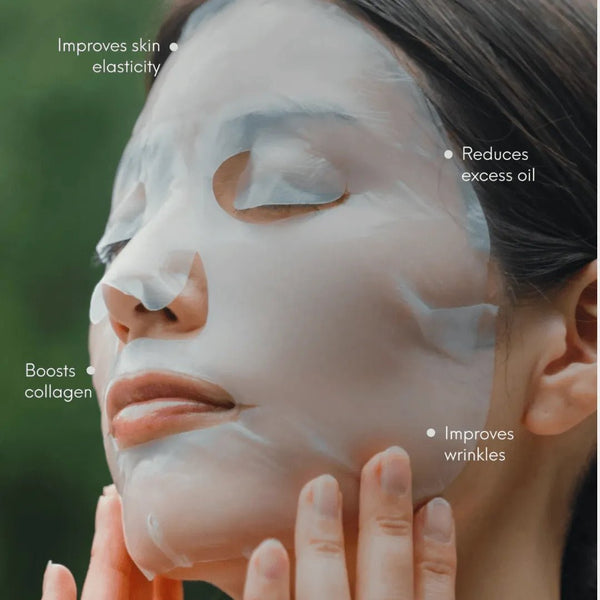 Mask on face