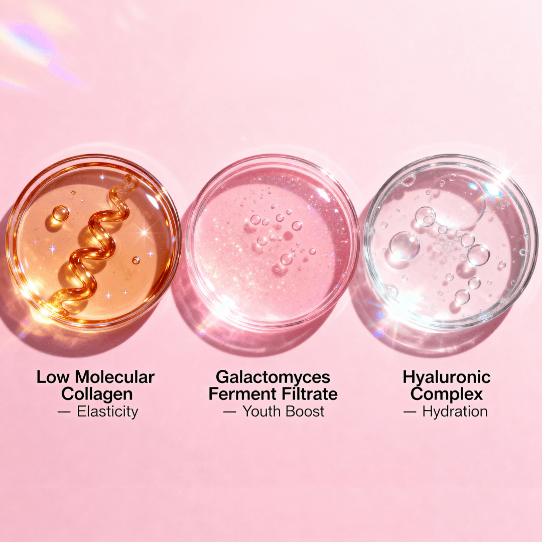 Close-up of clear, glowing skin after WellNature mask