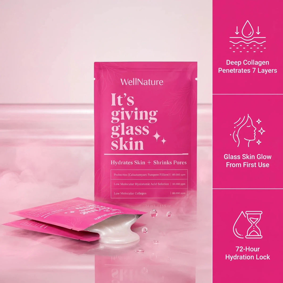 WellNature Deep Collagen Mask product