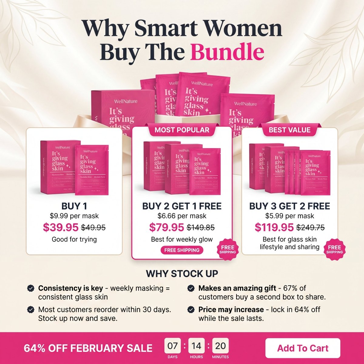 The Original Overnight Deep Collagen Mask™️ - WellNature